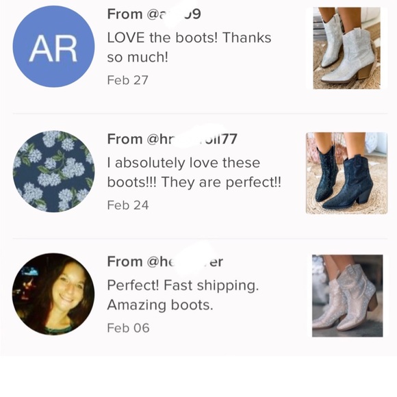 NEW Fuchsia Western Style Bedazzled Cowboy Ankle Boots - Picture 7 of 11